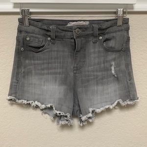 Altar’d State Denim Distressed Shorts